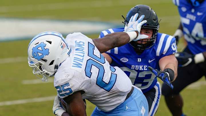 Broncos Trade-Up, Draft North Carolina RB Javonte Williams at Pick 35 in Round 2