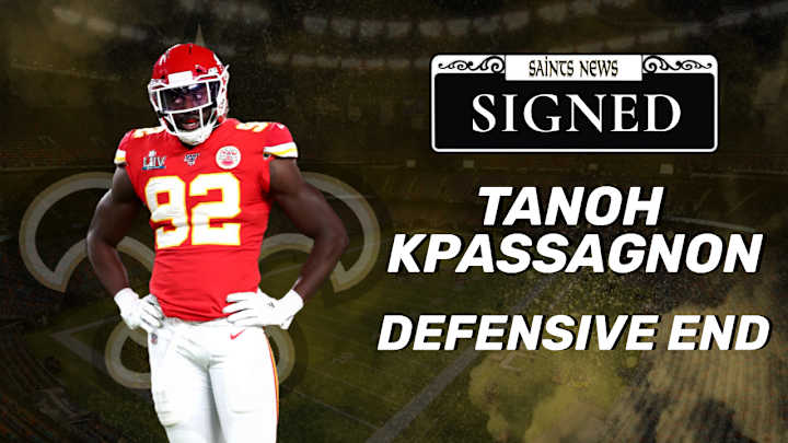 Saints to Sign Former Chiefs DE Tanoh Kpassagnon Saints to Sign Former Chiefs DE Tanoh Kpassagnon