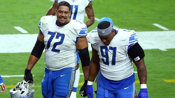 What Vaitai Potentially Playing Guard Means for Lions' Offensive Line