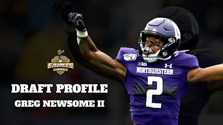 Saints 2021 Draft Prospects: Greg Newsome - Cornerback Saints 2021 Draft Prospects: Greg Newsome - Cornerback