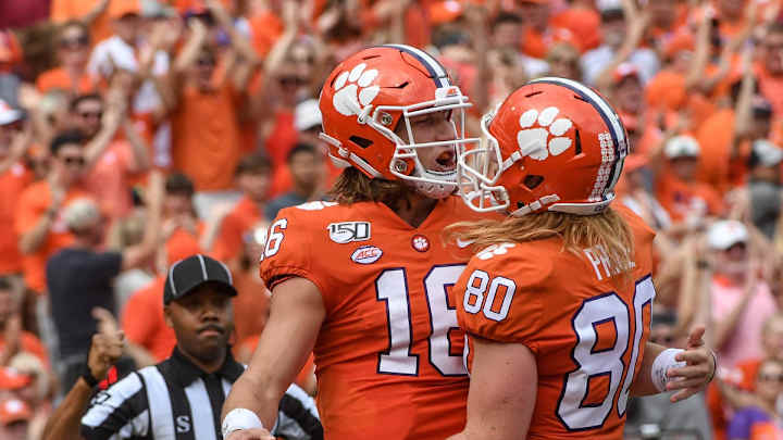Examining How Important Tight Ends Were for Future Jaguars' Quarterback Trevor Lawrence at Clemson