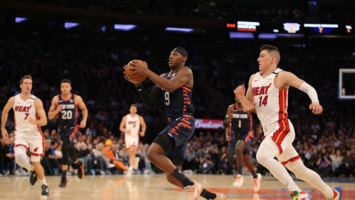 RJ Barrett Making Progress, Still Out: So Who Is Playing More for Knicks?