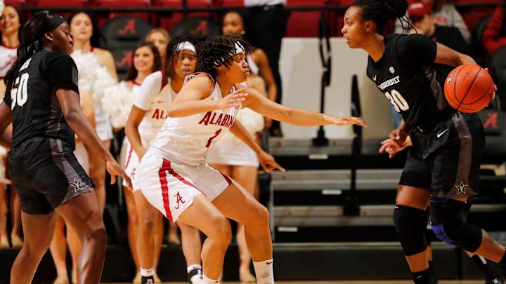 Alabama Women’s Basketball Claims Victory Over Vanderbilt, 98-61