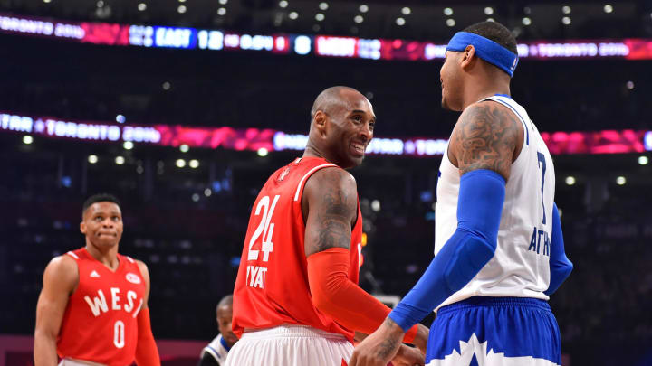 Chris Paul, Carmelo Anthony Honor Lakers Legend Kobe Bryant Chris Paul, Carmelo Anthony Honor Lakers Legend Kobe Bryant