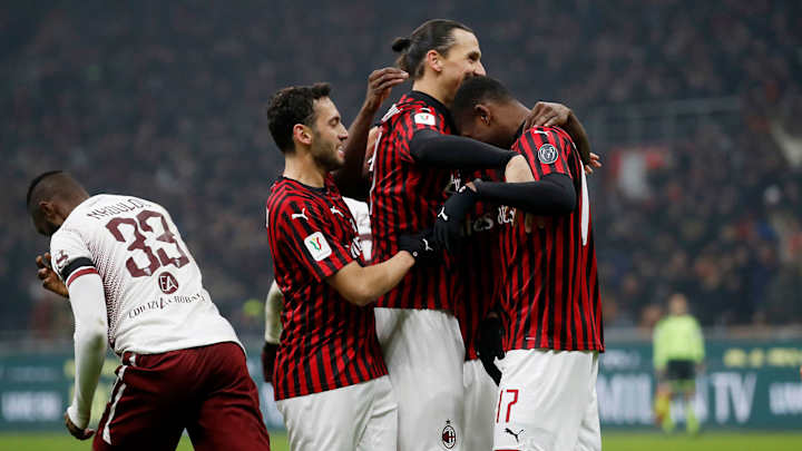 Calhanoglu, Ibrahimovic Extra-Time Goals Send AC Milan to Coppa Italia Semifinals