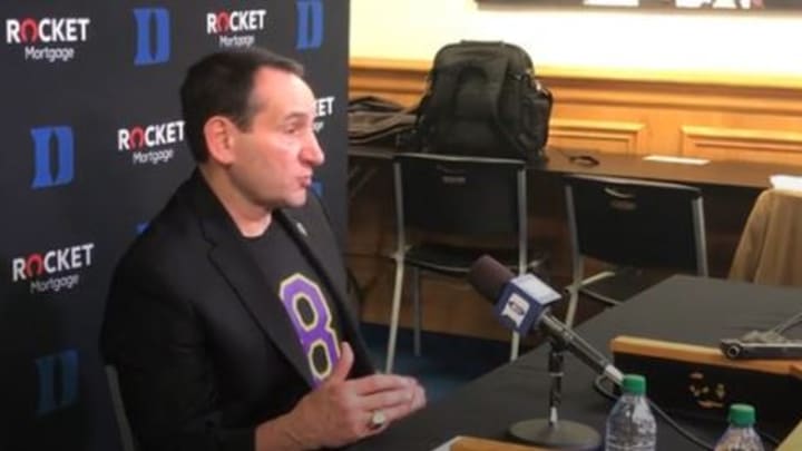 Coach K on Jeff Capel, Kobe Bryant