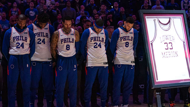 How the Philadelphia 76ers Honored Kobe Bryant on Tuesday
