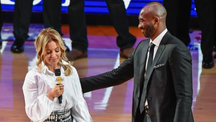 Jeanie Buss on Kobe Bryant: "My Father Loved You Like a Son, Which Makes Us Family"