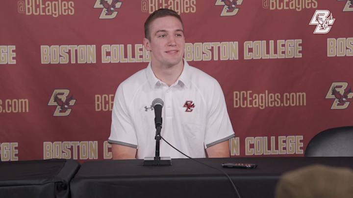 Transfer Quarterback Phil Jurkovec Excited To Get Started With Boston College