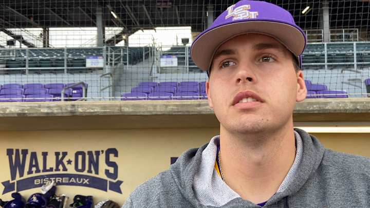 AJ Labas' Career Performance Ruined as No. 11 LSU Offense No-Hit in 1-0 Loss to No. 22 Oklahoma AJ Labas' Career Performance Ruined as No. 11 LSU Offense No-Hit in 1-0 Loss to No. 22 Oklahoma