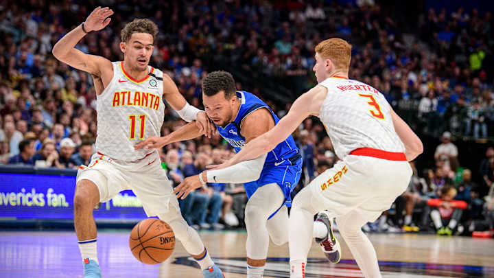 Jalen Brunson's Season-High Night Leads Short-Handed Mavs Past Hawks, 123-100