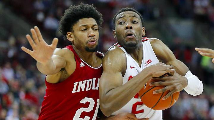 Road Woes Continue for Indiana at Ohio State in 68-59 Loss