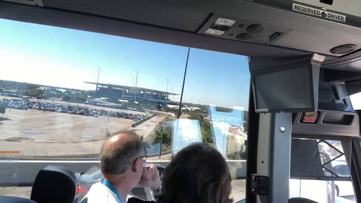 Terence's Take Super Bowl LIV: the media bus