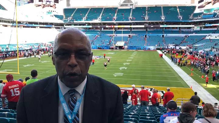 Arthur Blank says the Falcons are "really close" to being in Super Bowl LV