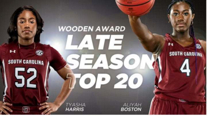 Boston, Harris Named Wooden Late Season Top 20