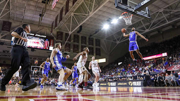 Late Duke Surge Fends Off Boston College Upset Bid 63-55