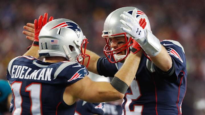 Julian Edelman Begs Tom Brady on Social Media to Stay With Patriots Julian Edelman Begs Tom Brady on Social Media to Stay With Patriots