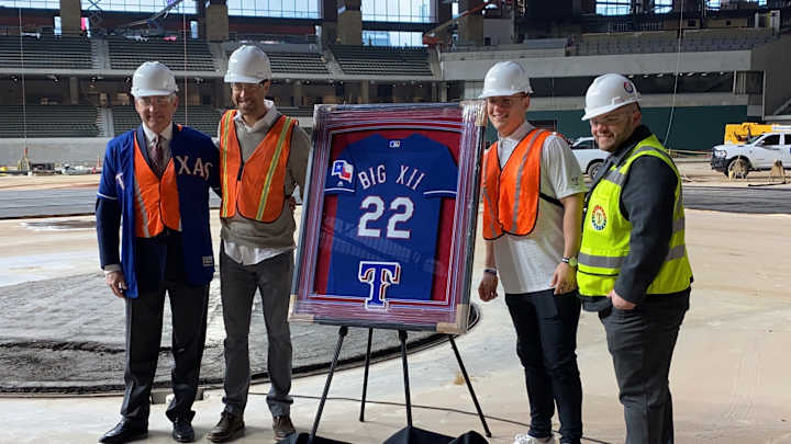 Rangers' Globe Life Field Will Host Future Big 12 Baseball Championships Rangers' Globe Life Field Will Host Future Big 12 Baseball Championships
