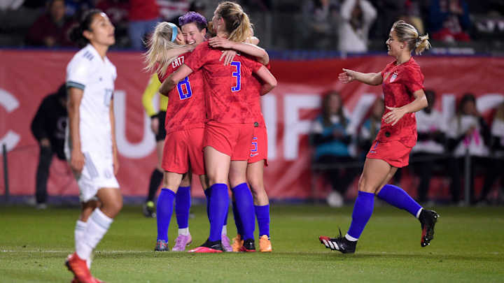 USWNT Qualifies for Olympics With Rout of Mexico