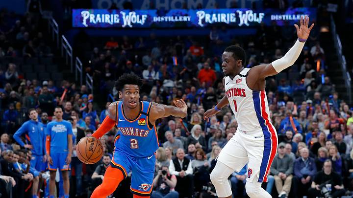 Thunder Grind out a 108-101 win Over the Pistons