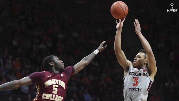 Eagles Ride Strong Game By Steffon Mitchell, Beat Virginia Tech 77-73 In Overtime