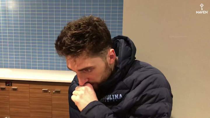 Disappointed Andrew Platek, Garrison Brooks Discuss Loss to Duke