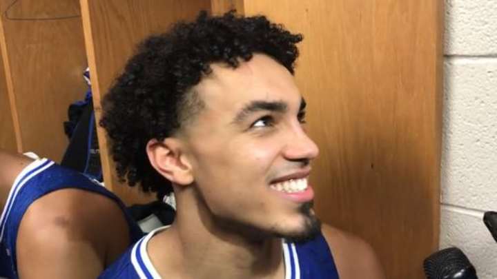 Tre Jones Joins Elite Company With Third Player of Week Award Tre Jones Joins Elite Company With Third Player of Week Award