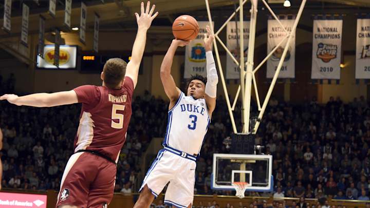 Jones, Goldwire Help No. 7 Duke Beat No. 8 FSU Jones, Goldwire Help No. 7 Duke Beat No. 8 FSU