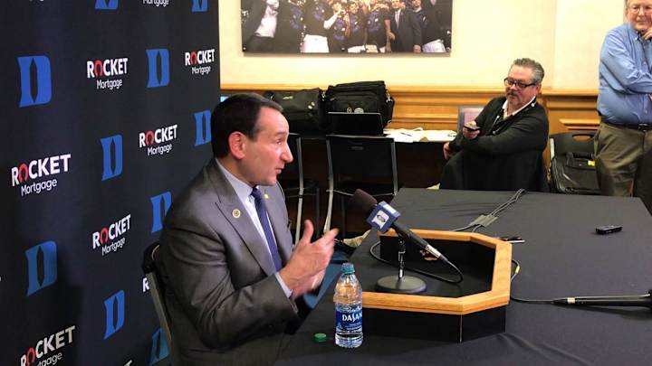 Coach K "Wants More" From Duke Fans After Win