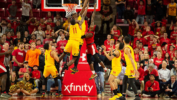 Maryland holds off Nebraska, win 72-70 Maryland holds off Nebraska, win 72-70
