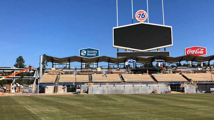 Video: Dodger Stadium Pavilion Renovations