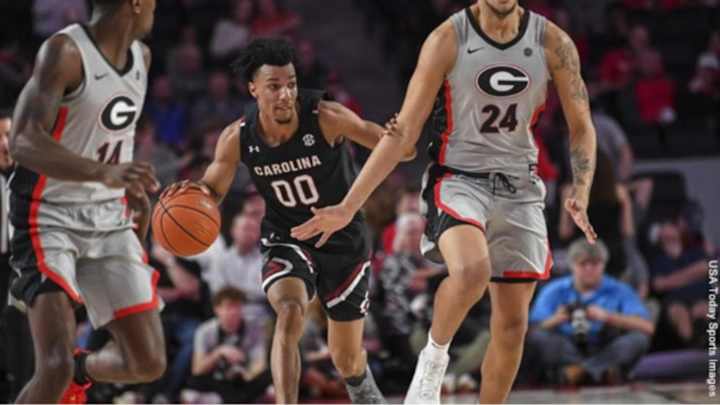 South Carolina pulls away early, beats Georgia 75-59