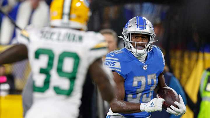 What Kerryon Johnson Needs to Do in Third Year What Kerryon Johnson Needs to Do in Third Year