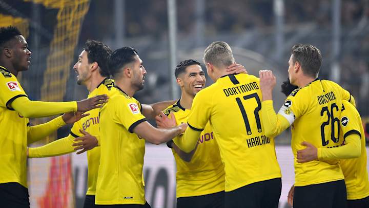Haaland, Sancho Lead Dortmund's Rout of Eintracht Frankfurt