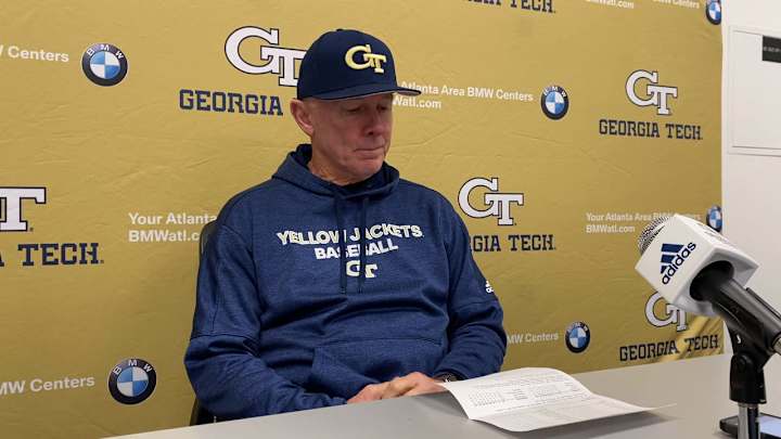 Georgia Tech Baseball Postgame Press Conference: 2/14/20 vs. Saint Peter's Georgia Tech Baseball Postgame Press Conference: 2/14/20 vs. Saint Peter's