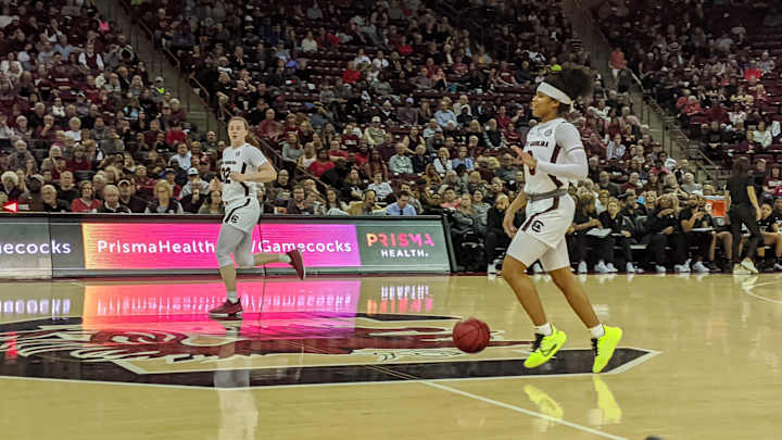 South Carolina's bench making the most of extended minutes