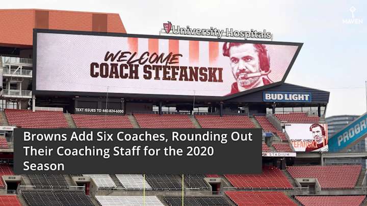 Browns Add Six More Coaches, Round Out Kevin Stefanski's Staff