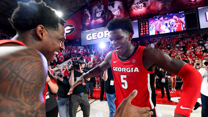 Anthony Edwards Leads Georgia to Surprising Win Over No. 13 Auburn