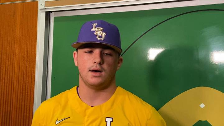 LSU's "Scrappy" Freshman Catcher Alex Milazzo Making an Impact Six Games Into Collegiate Career LSU's "Scrappy" Freshman Catcher Alex Milazzo Making an Impact Six Games Into Collegiate Career