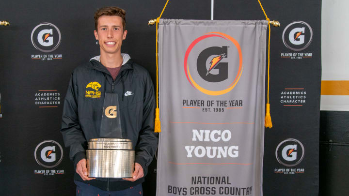 Nico Young Named 2019-20 Gatorade National Boys Cross Country Runner of the Year