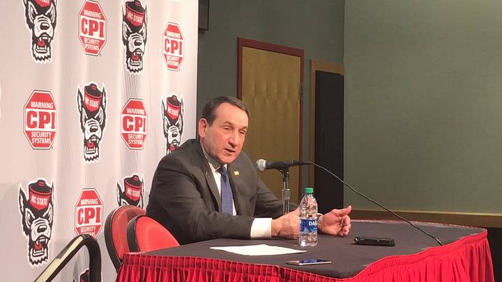 Coach K: Our Team Obviously Felt Tonight They Didn’t Need a Win Coach K: Our Team Obviously Felt Tonight They Didn’t Need a Win
