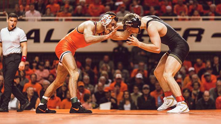 Iowa Favored at Weight for Sunday's Dual with the Cowboys Iowa Favored at Weight for Sunday's Dual with the Cowboys