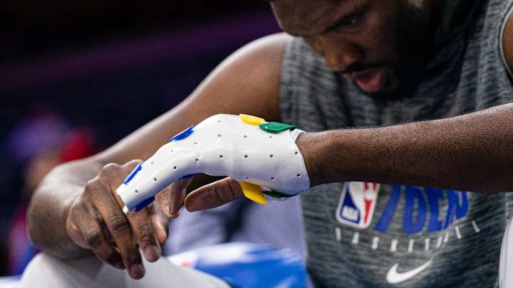 Sixers' Joel Embiid Finally Felt 'Relieved' Without a Brace On vs. Nets