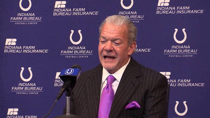 Colts Owner Jim Irsay Can't Assess QB Situation Without Mentioning Andrew Luck