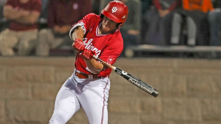 Indiana Baseball's Elijah Dunham Named Big Ten Player of the Week