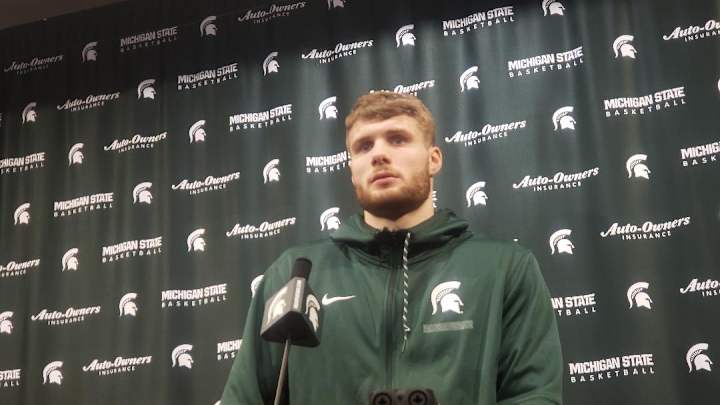 Michigan State Basketball Wing Kyle Ahrens Looks To Iowa Michigan State Basketball Wing Kyle Ahrens Looks To Iowa