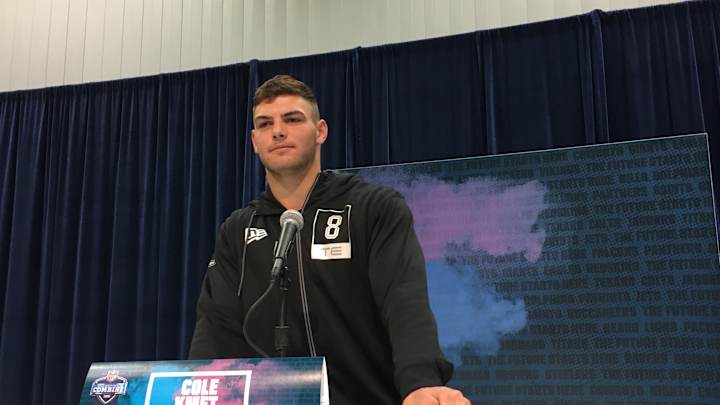 VIDEO: Cole Kmet At The Combine VIDEO: Cole Kmet At The Combine