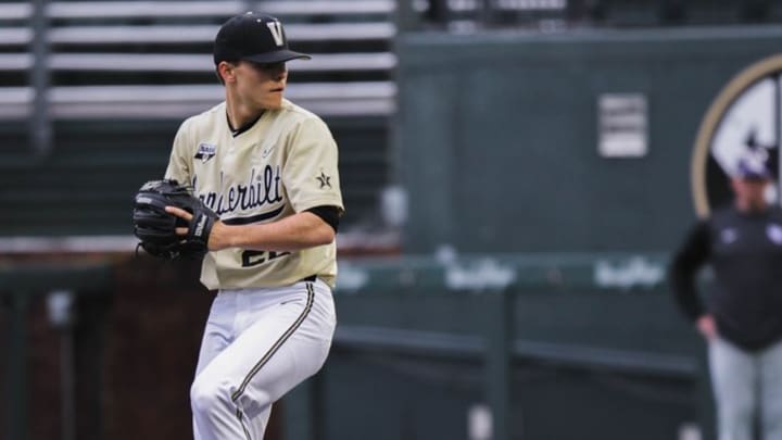 Leiter Shuts down Evansville as Vanderbilt wins Again