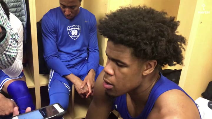 Somber Duke Locker Room Discusses Wake Forest Loss