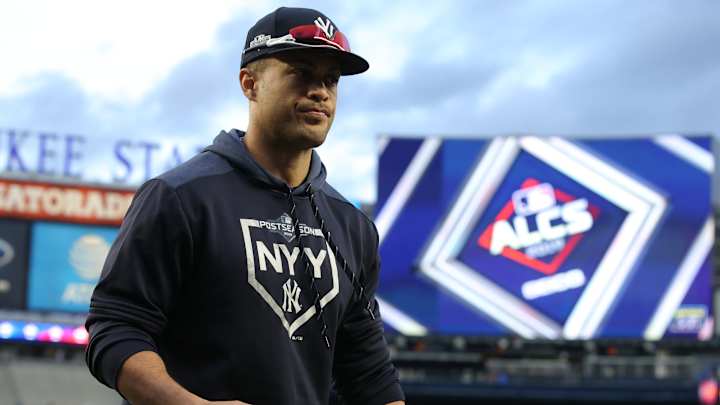 Giancarlo Stanton Strains Calf, Status For Opening Day Uncertain